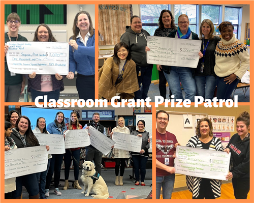 prize patrol collage